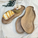 Homezie.de-Homezie Schmuckschale | Elegante Akazienholz Oberfläche | Für Schlüssel und Bürozubehör