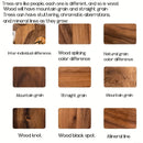 Homezie.de-Homezie Schneidebrett | Premium Akazienholz mit Griff | Hackblock für Fleisch und Gemüse