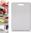 Homezie.de-Homezie Schneidebrett | Titan Konstruktion | Doppelseitig & Lebensmittelsicher