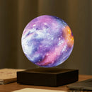 Homezie.de-Homezie Schwebende Galaxy Mondlampe | 16 Farben | Magische Raumatmosphäre