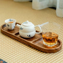 Homezie.de-Homezie Serviertablett | Ideal für Snacks und Feiern