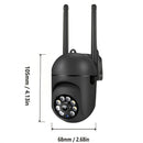 Homezie.de-Homezie Sicherheitskamera | 4 Stück 1080P HD | Drahtlose WLAN-Überwachung für den Außenbereich