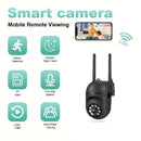 Homezie.de-Homezie Sicherheitskamera | 4 Stück 1080P HD | Drahtlose WLAN-Überwachung für den Außenbereich