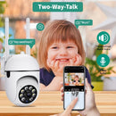 Homezie.de-Homezie Sicherheitskamera-Set | 1080P, Nachtsicht, WiFi | Ideal für die Heimüberwachung