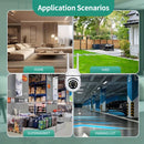 Homezie.de-Homezie Sicherheitskamera-Set | 1080P, Nachtsicht, WiFi | Ideal für die Heimüberwachung