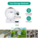 Homezie.de-Homezie Sicherheitskamera-Set | 1080P, Nachtsicht, WiFi | Ideal für die Heimüberwachung