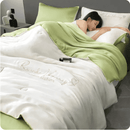 Homezie.de-Homezie Sommerdecke | 100% gewaschene Seide | Kühler Schlaf für heiße Nächte