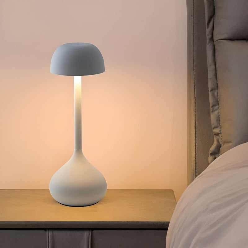 Homezie.de-Homezie Tischlampe | Dimmbar | Kabelloses Design im Pilzstil