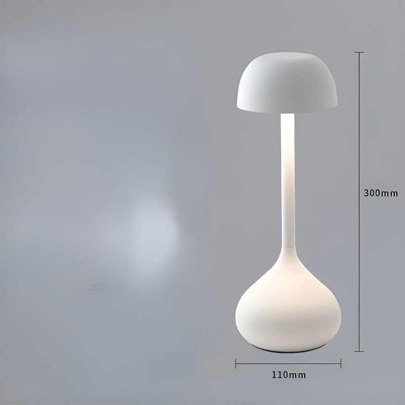 Homezie.de-Homezie Tischlampe | Dimmbar | Kabelloses Design im Pilzstil