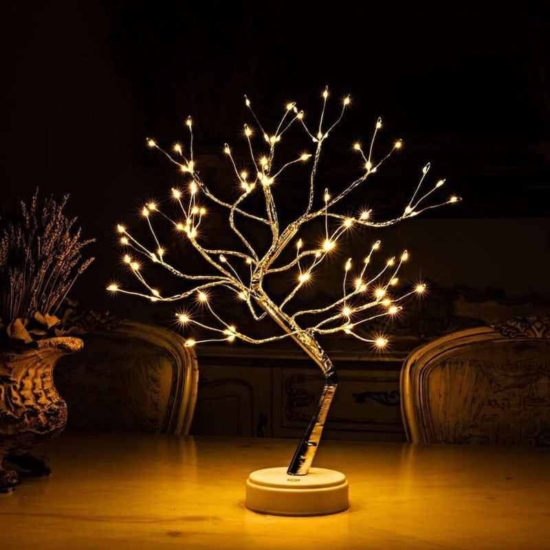 Homezie.de-Homezie Tischlampe | Drahtlose Technologie | Symbol für Wachstum und innere Ruhe
