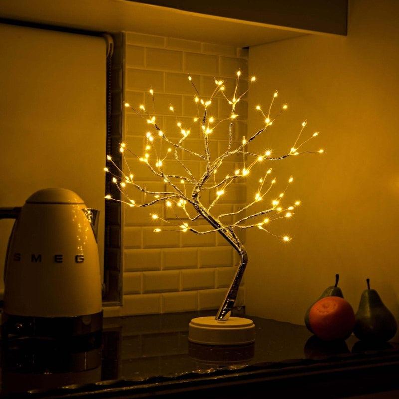 Homezie.de-Homezie Tischlampe | Drahtlose Technologie | Symbol für Wachstum und innere Ruhe