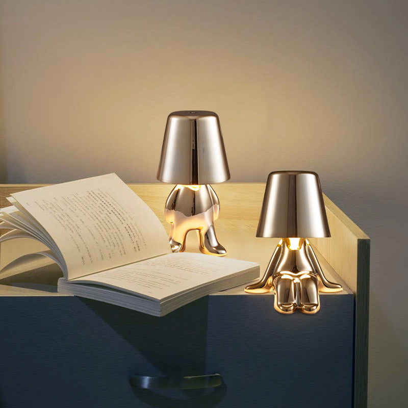 Homezie.de-Homezie Tischlampe | Integrierte LED | Elegante Wohnraumbeleuchtung