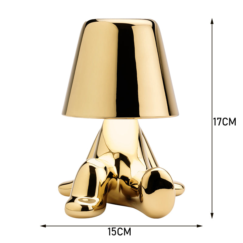 Homezie.de-Homezie Tischlampe | Integrierte LED | Elegante Wohnraumbeleuchtung