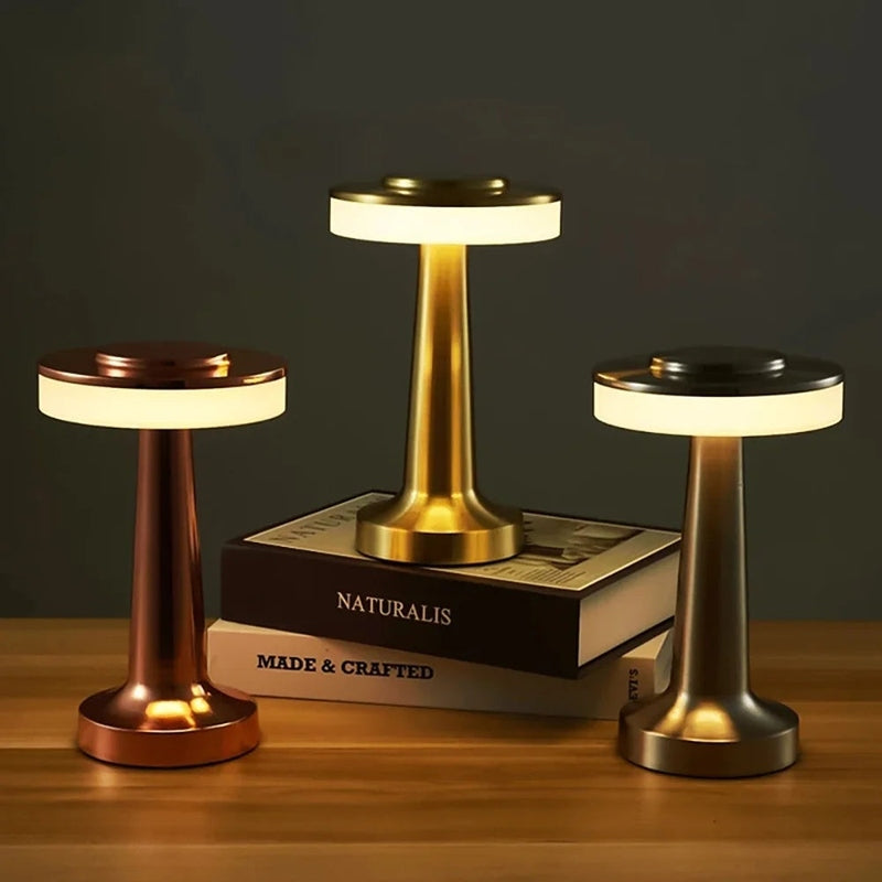 Homezie.de-Homezie Tischlampe | Kabellos | Stilvolle Beleuchtung für jedes Zimmer