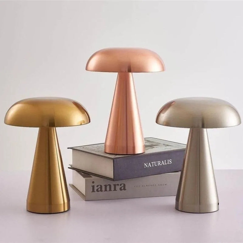 Homezie.de-Homezie Tischlampe | Retro-Design | Wiederaufladbar und Augenfreundlich für Stimmungsvolle Lesebeleuchtung im Schlafzimmer