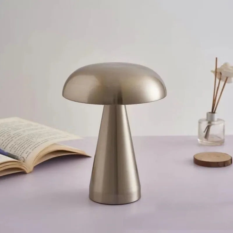 Homezie.de-Homezie Tischlampe | Retro-Design | Wiederaufladbar und Augenfreundlich für Stimmungsvolle Lesebeleuchtung im Schlafzimmer