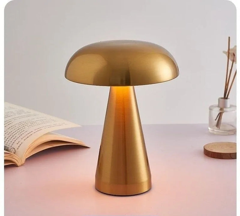 Homezie.de-Homezie Tischlampe | Retro-Design | Wiederaufladbar und Augenfreundlich für Stimmungsvolle Lesebeleuchtung im Schlafzimmer