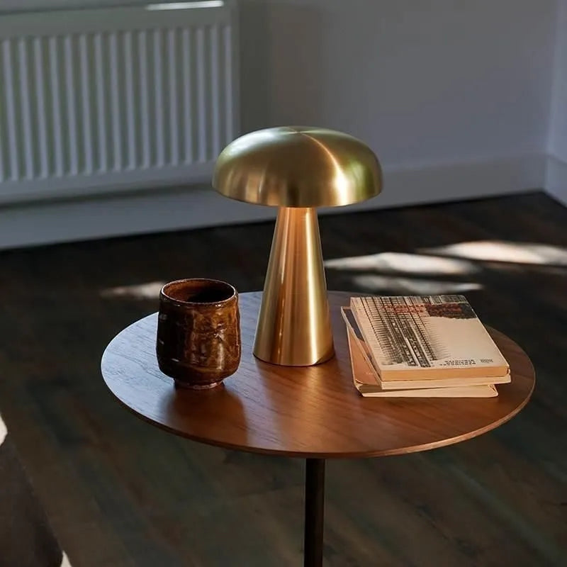 Homezie.de-Homezie Tischlampe | Retro-Design | Wiederaufladbar und Augenfreundlich für Stimmungsvolle Lesebeleuchtung im Schlafzimmer