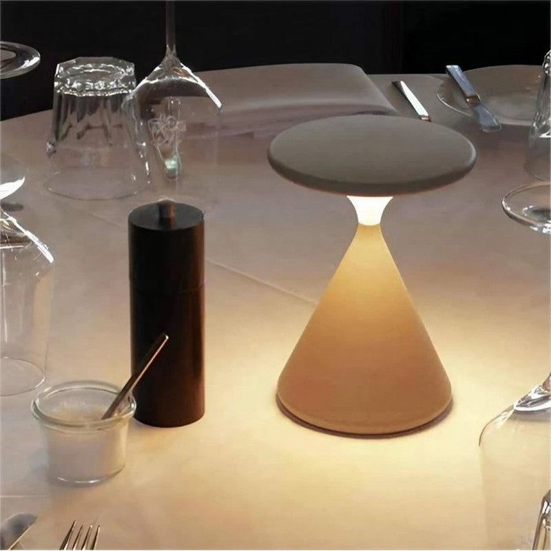 Homezie.de-Homezie Tischlampe | Tragbar | Aufladbar | Dimmbar für romantische Abende