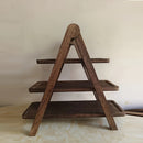 Homezie.de-Homezie Tortenständer | 3-Ebenen Holzdesign | Präsentation für Hochzeiten und Feste