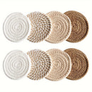 Homezie.de-Homezie Untersetzer | 8-Teiliges Set | Minimalistische Getränkeuntersetzer für den Wohnzimmertisch