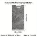 Homezie.de-Homezie Wandaufkleber | Dicke Imitation von Marmorfliesen | Wasserfestes Tapeten für Renovierung und Dekoration