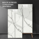 Homezie.de-Homezie Wandaufkleber | Dicke Imitation von Marmorfliesen | Wasserfestes Tapeten für Renovierung und Dekoration