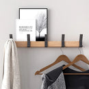 Homezie.de-Homezie Wandhaken | Verstellbare doppelte Haken | Für Flur und Schlafzimmer