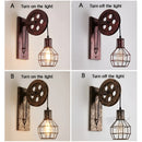 Homezie.de-Homezie Wandlampe | Industrielles Design | Stilvolle Beleuchtung für Wohnräume