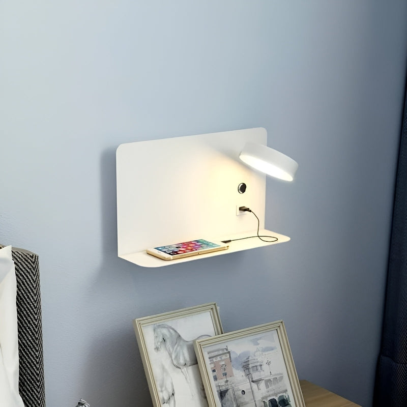 Homezie.de Homezie Wandlampe | LED USB-Ladeanschluss | Praktische Beleuchtung für das Schlafzimmer