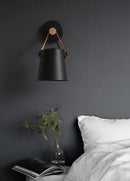Homezie.de-Homezie Wandleuchte | Aluminium & Holz | Moderne Innenraumbeleuchtung