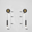 Homezie.de-Homezie Wandleuchte | LED | Verstellbare nordische Doppelleuchte für Schlafzimmer und Leseecke