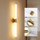 Homezie.de-Homezie Wandleuchte | Modernes Design | Badezimmerbeleuchtung mit doppeltem Lampenschirm 400-550mm