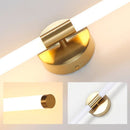 Homezie.de-Homezie Wandleuchte | Modernes Design | Badezimmerbeleuchtung mit doppeltem Lampenschirm 400-550mm