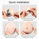 Homezie.de-Homezie Wandleuchte | USB Wiederaufladbar | Pfau-Projektorlampe für farbenfrohe Stimmungsbeleuchtung