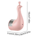 Homezie.de-Homezie Wandleuchte | USB Wiederaufladbar | Pfau-Projektorlampe für farbenfrohe Stimmungsbeleuchtung