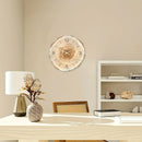 Homezie.de-Homezie Wanduhr | Stilvolles Design | Dandy Stilvolle Hölzerne Wanduhr