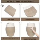 Homezie.de-Homezie Wäschekorb | Hohe Wicker Hampel | Für Haushaltsgebrauch