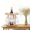 Homezie.de-Homezie Weinregal | Multifunktional | Weinflaschenhalter Für Zuhause