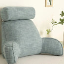 Homezie Rückenlehnenkissen | Ergonomisches Design mit verstellbarer Kopfstütze und weichen Armlehnen | Optimaler Komfort für Zuhause