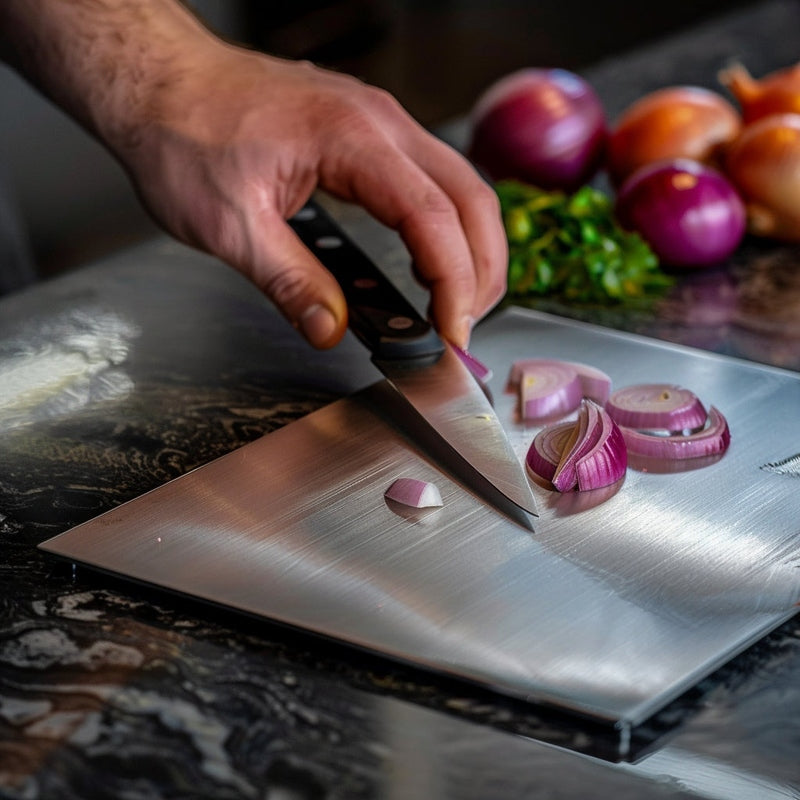 Homezie Schneidebrett | Antibakteriell & Langlebig | Für hygienisches Zubereiten von Lebensmitteln