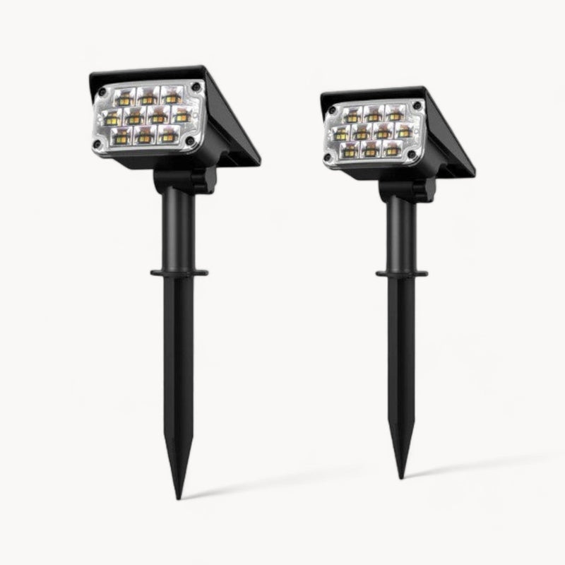 Homezie.de Lamps Homezie Gartenstrahler | Kabellos | Automatisches Ein/Aus | Stimmungsvolle Beleuchtung für den Garten