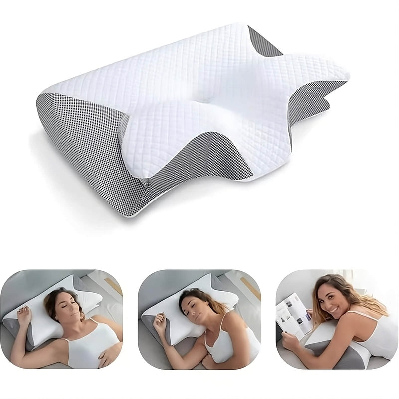 Homezie.de-Neck Pillow-Homezie Orthopädisches Kissen | Ergonomisches Design | Schmerzfreies Schlafen