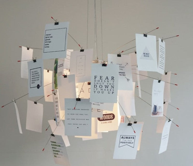 Homezie.de-Plafondlamp-Homezie DIY-Leuchten | Anpassbare Paneele für persönliche Gestaltung | Innenbeleuchtung