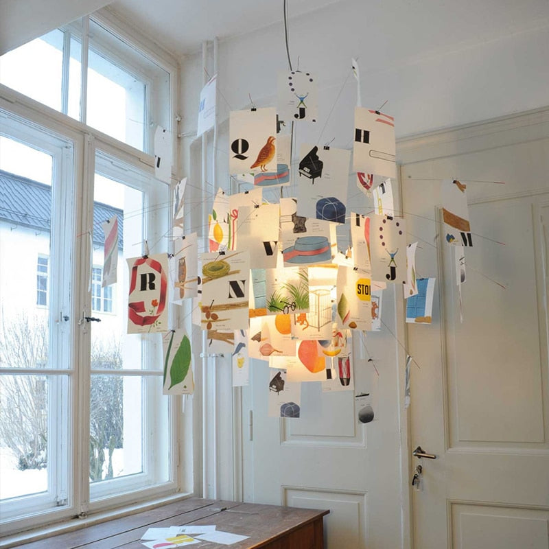 Homezie.de-Plafondlamp-Homezie DIY-Leuchten | Anpassbare Paneele für persönliche Gestaltung | Innenbeleuchtung