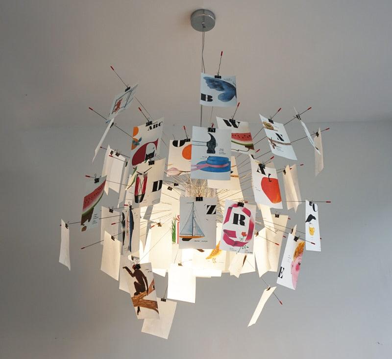 Homezie.de-Plafondlamp-Homezie DIY-Leuchten | Anpassbare Paneele für persönliche Gestaltung | Innenbeleuchtung