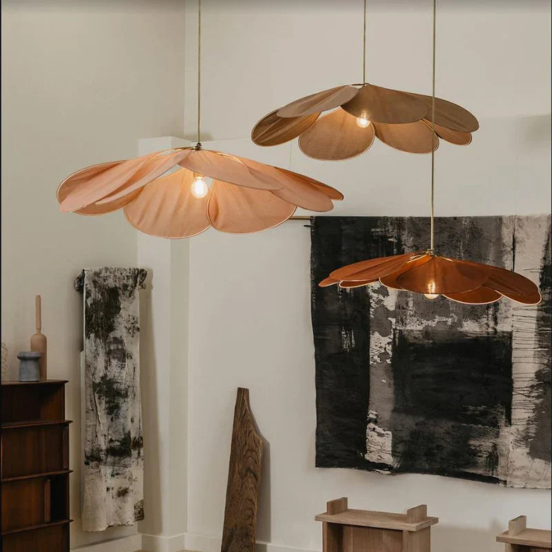 Homezie.de-Plafondlamp-Homezie Hängeleuchten | Blumeninspiriertes Design | Elegante Raumbeleuchtung