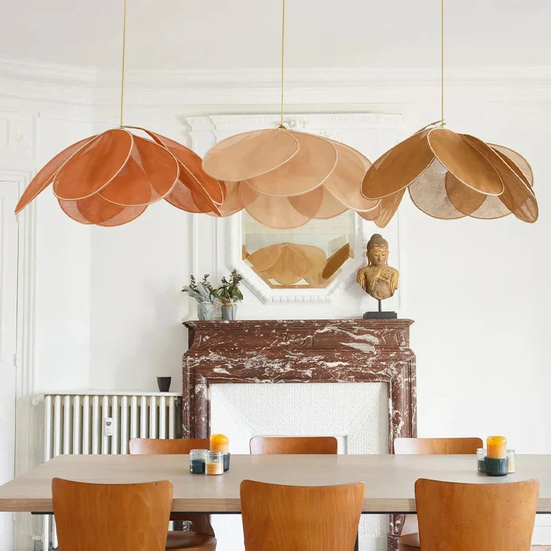 Homezie.de-Plafondlamp-Homezie Hängeleuchten | Blumeninspiriertes Design | Elegante Raumbeleuchtung