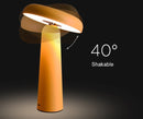 Homezie.de-Shakeable Table Lamps-Homezie Tischlampe | USB wiederaufladbar | Tragbare LED Pilzlampe für drinnen und draußen