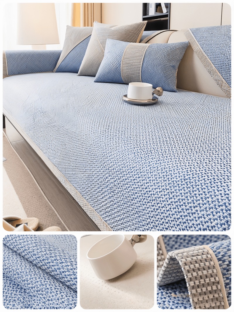 Homezie Sofabezug | Rutschfeste Technologie | Optimaler Schutz für Ihr Sofa